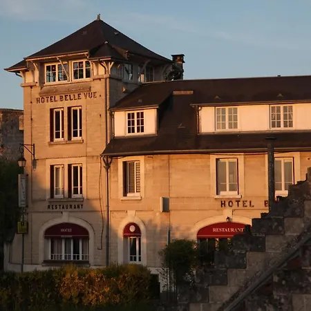 Logis Bellevue Restaurant La Pomme D'or 호텔 Coucy-le-Château-Auffrique
