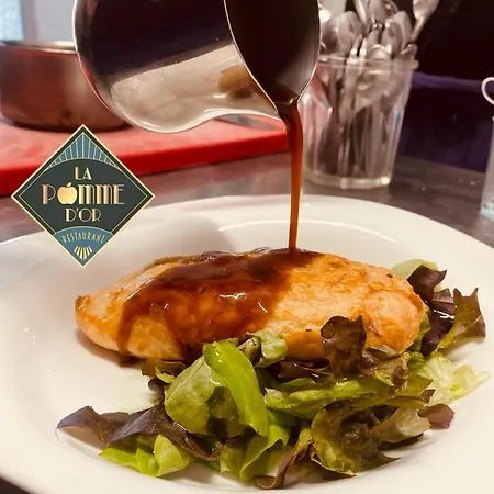 Logis Bellevue Restaurant La Pomme D'or Coucy-le-Château-Auffrique